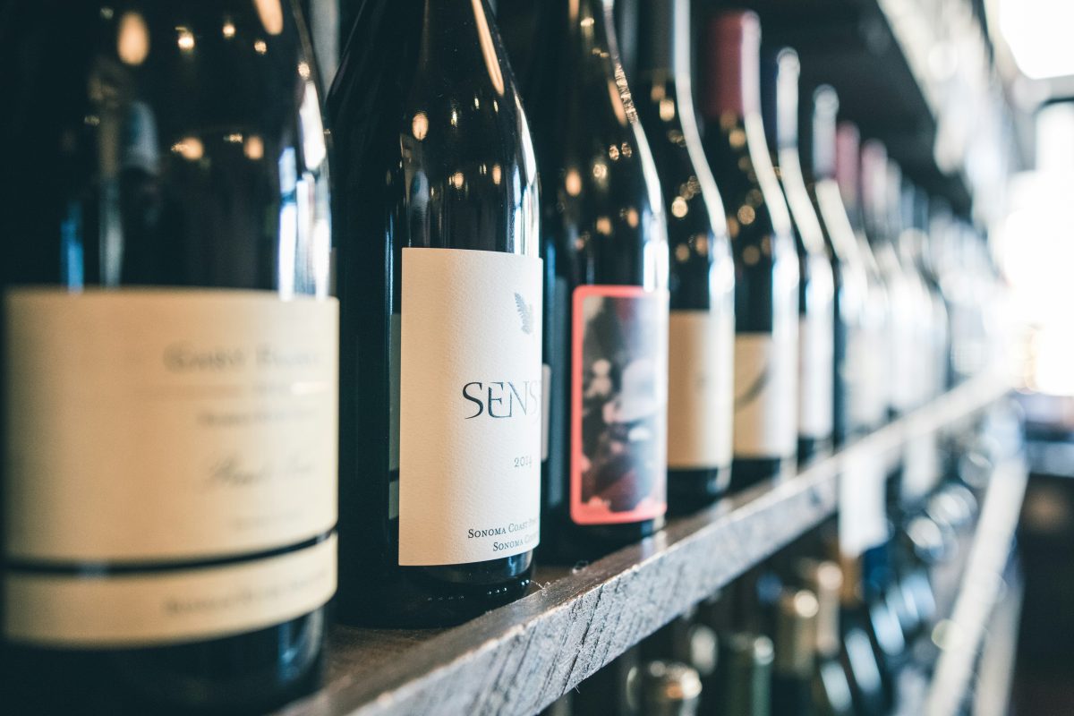 Buying Wine at a Retail Store