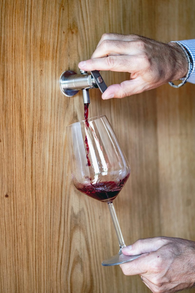 Pouring the Right Amount of Wine in a Glass