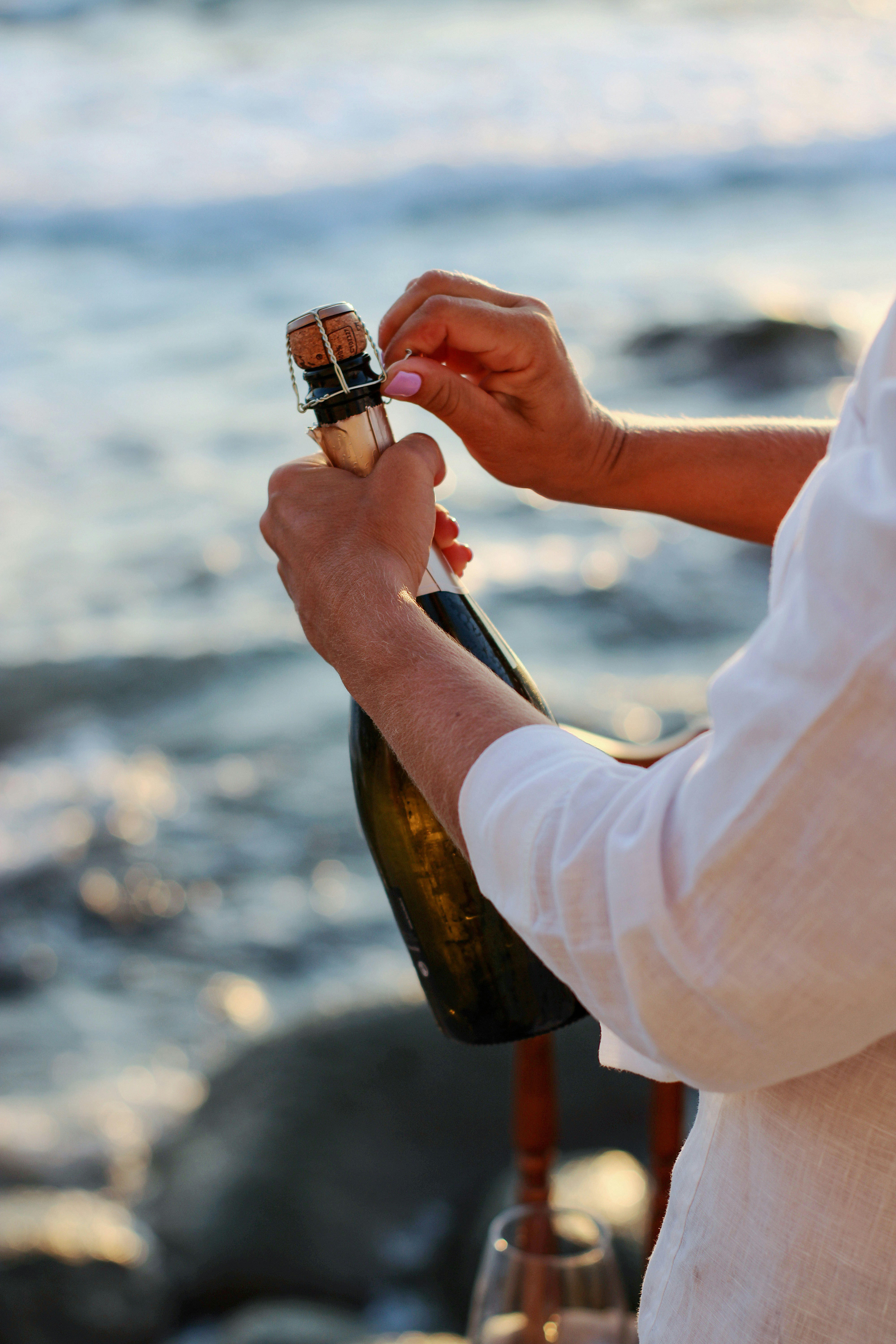 Ever Wonder? What's the Best Way to Open a Bottle of Sparkling Wine?