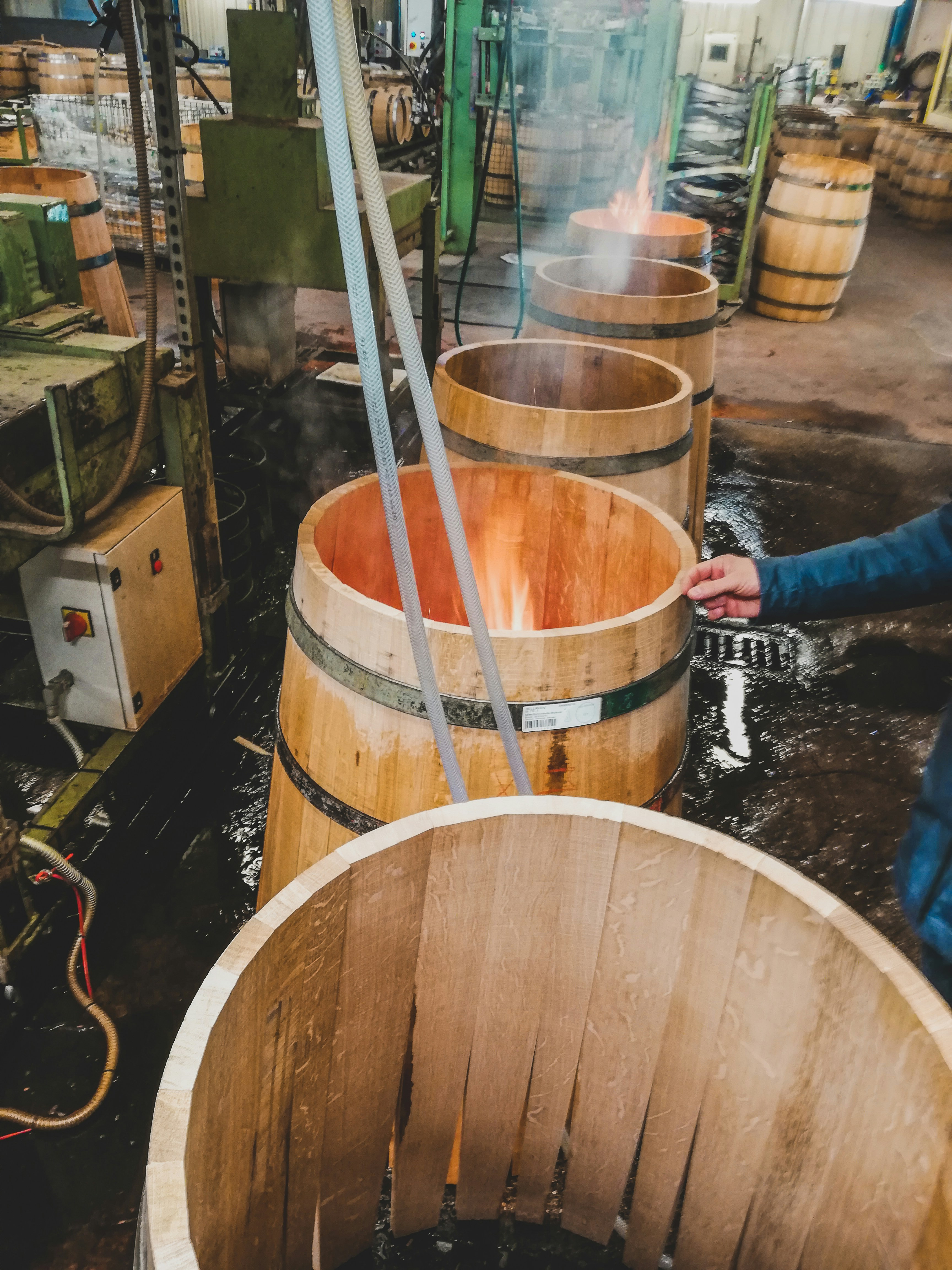 Toasted Oak Barrels and Their Effect on Wine Flavor