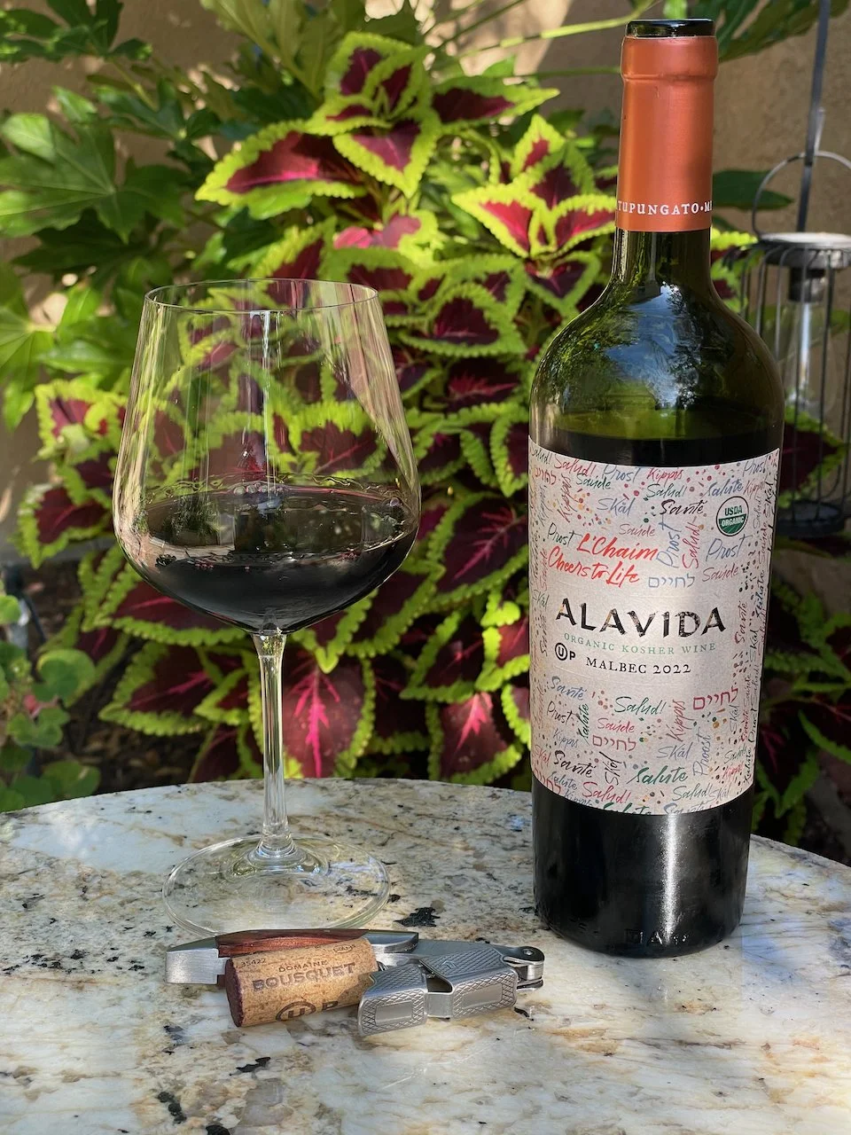 Behind the Cork™ - Domaine Bousquet Alavida Organic Kosher Malbec