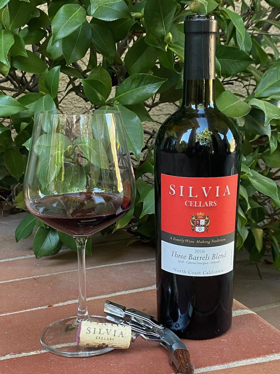 Behind the Cork™ - Silvia Cellars Three Barrels Red Blend