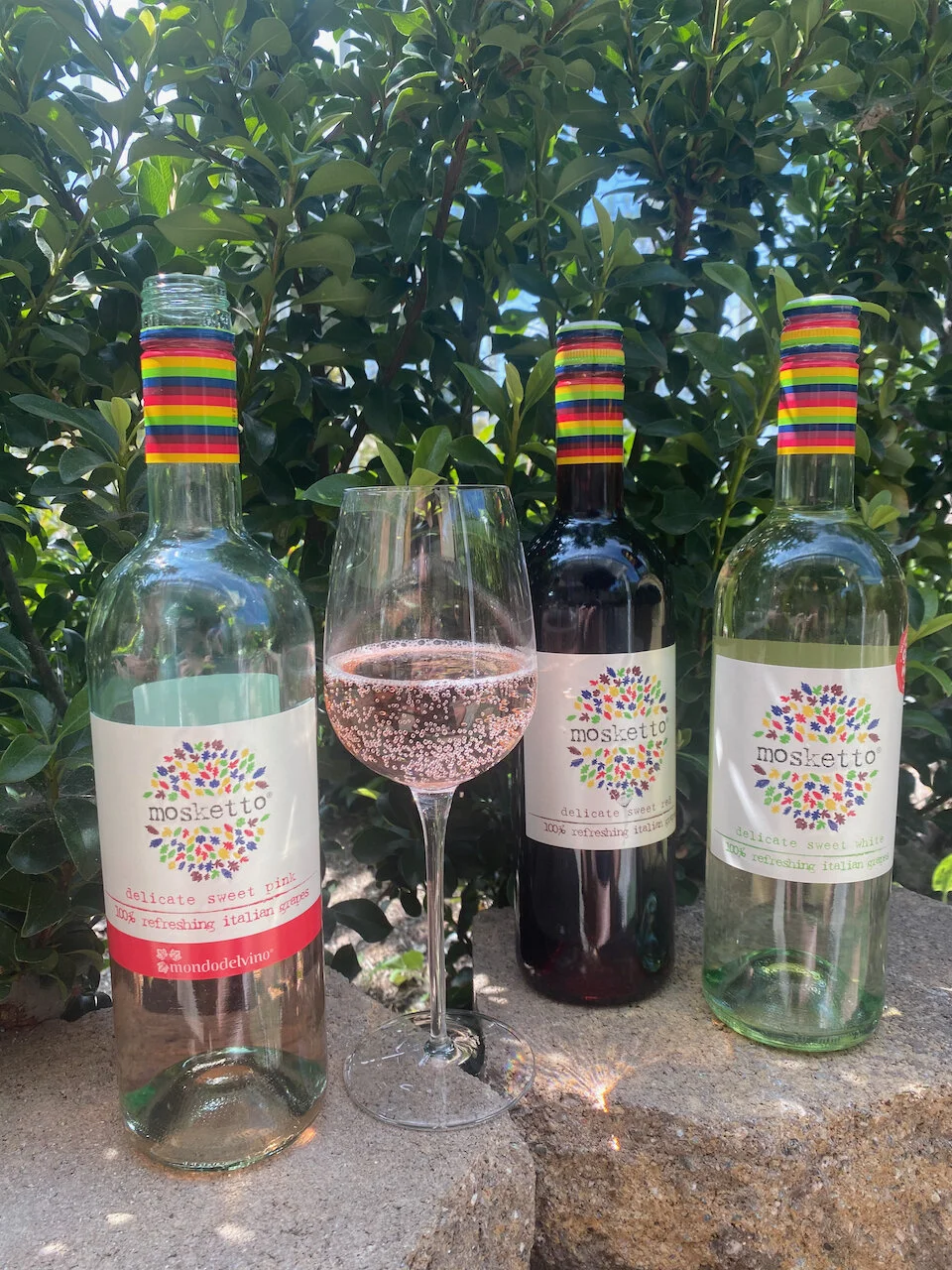 Behind the Cork™ - Mosketto Sweet Pink, Sweet White and Sweet Red Wines