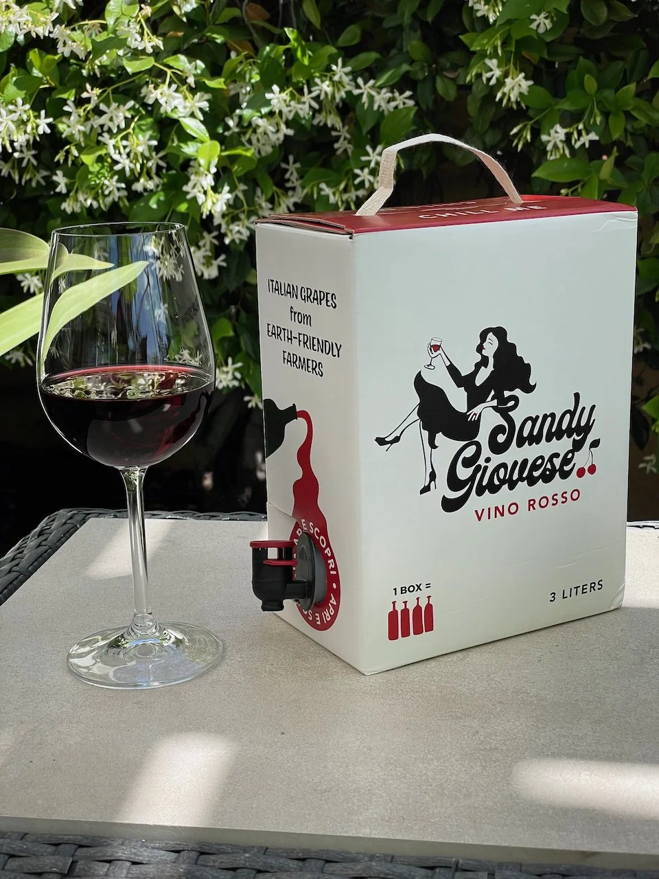 Behind the Cork™ -- Sandy Giovese Vino Rosso
