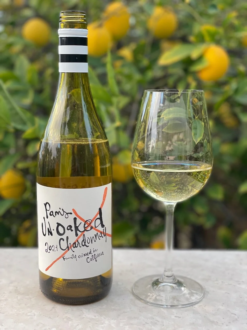 Behind the Cork™ - Ron Rubin Winery: Pam's Un-Oaked Chardonnay