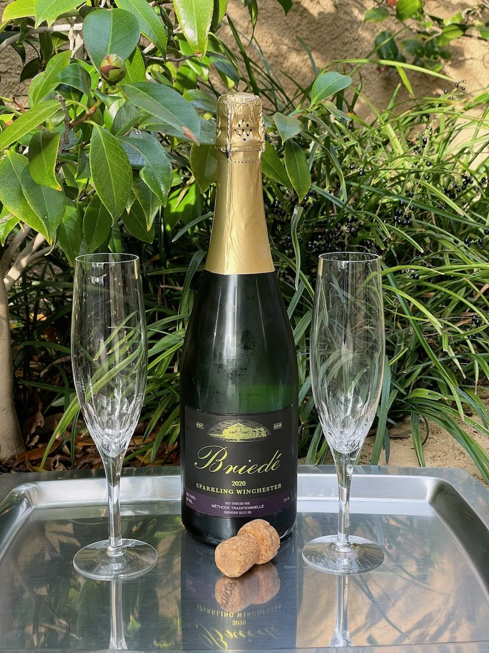 Behind the Cork™ - Briede Family Vineyards Sparkling Winchester