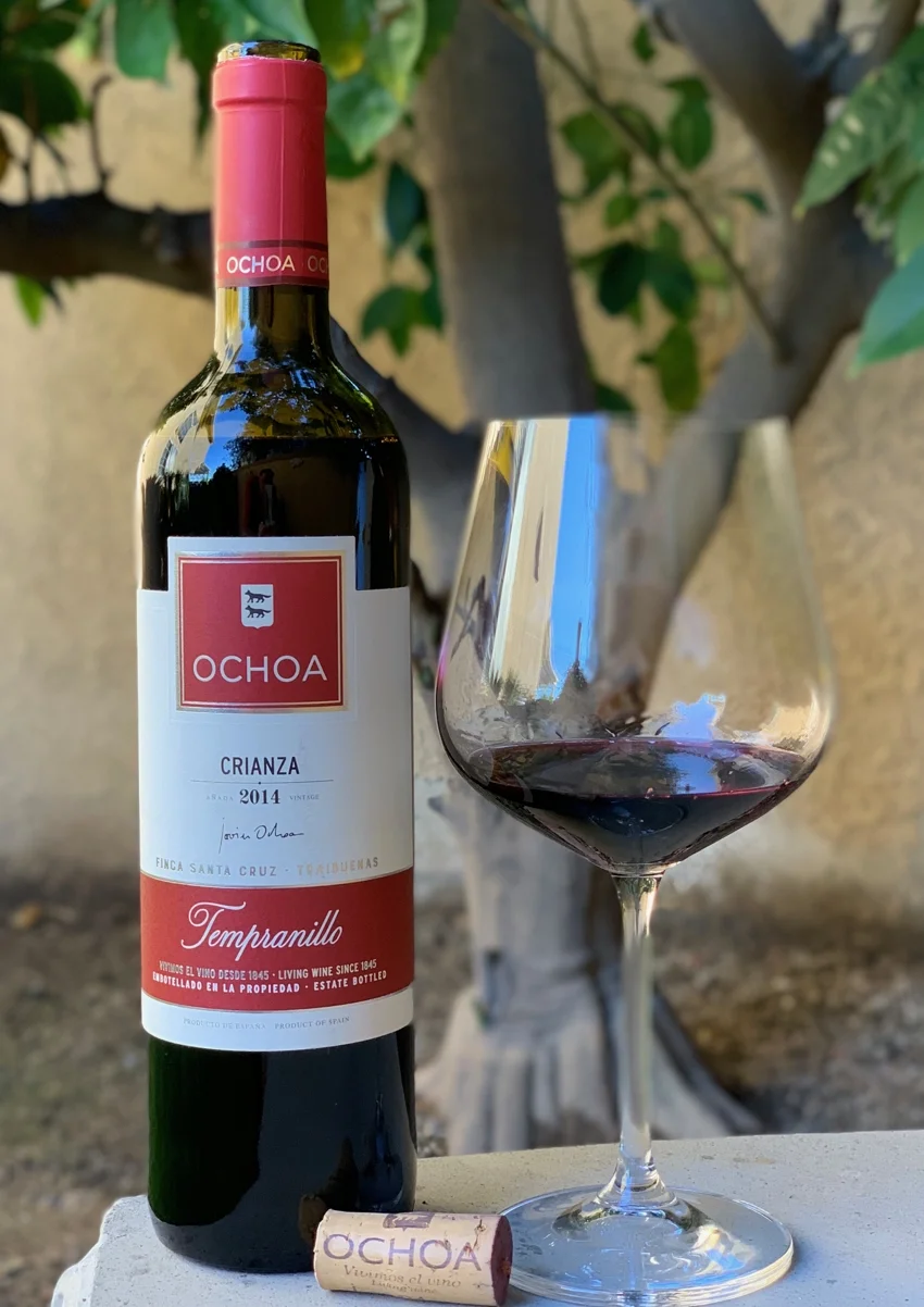 Behind the Cork™ - 2014 Ochoa Crianza Tempranillo
