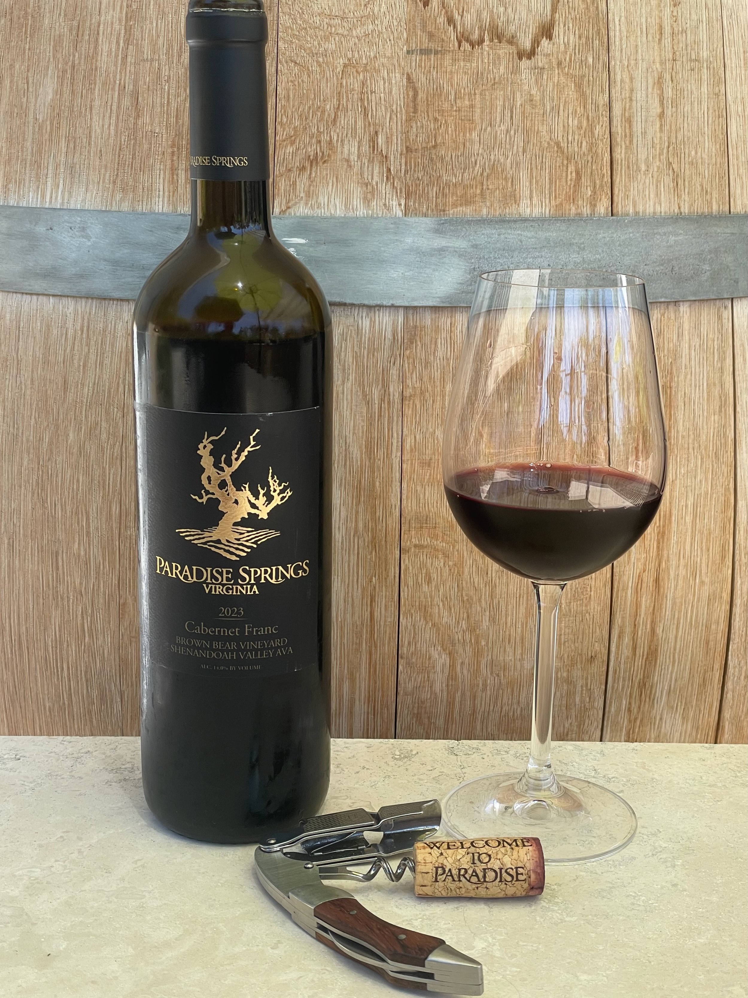 Behind the Cork™ - Virginia Wine Governor's Cup Winner: Paradise Springs Cabernet Franc