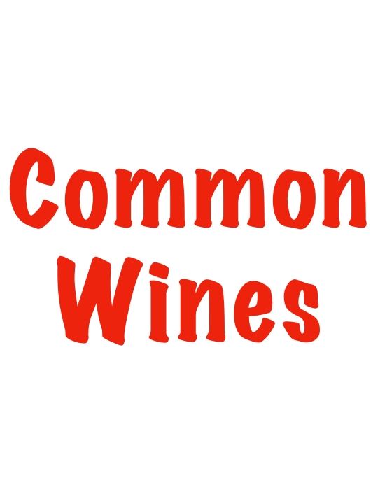 Listing of Wines